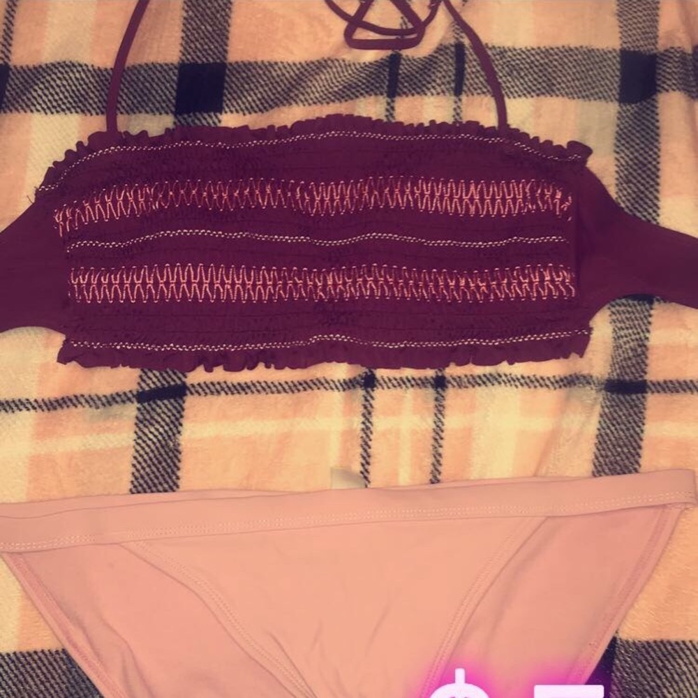 Two piece bathing suit